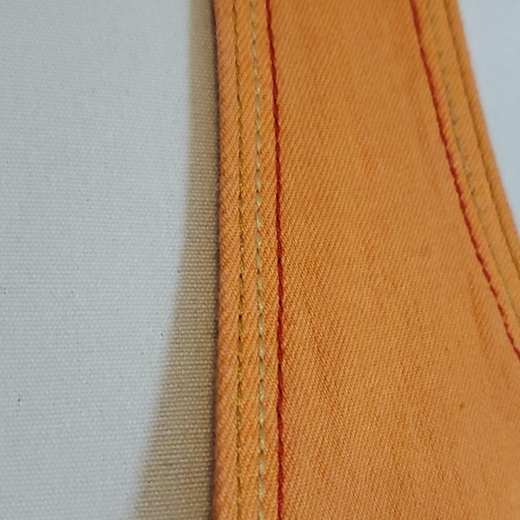 Allen B by Allen Schwartz tangerine vest, M/L - Picture 5 of 11